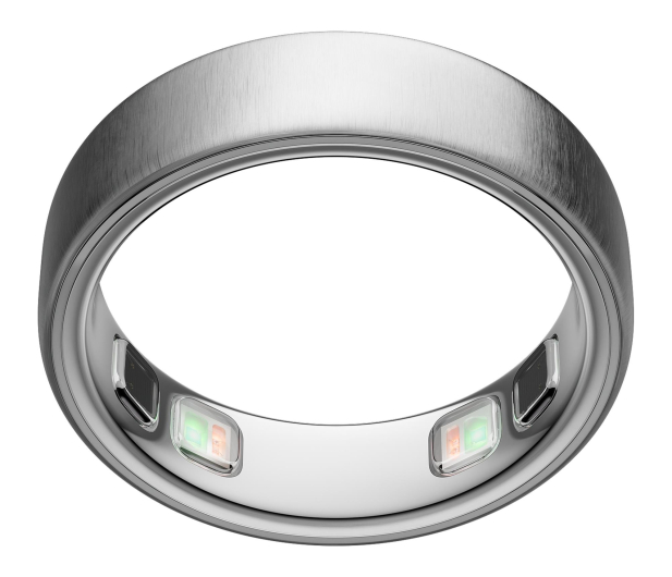 Oura Ring 5 Srebrno-szary (rozmiar 9) - 1608597 - zdjęcie